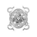 Alchemy  tattoo design idea