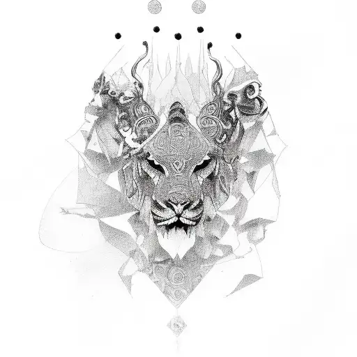 Meditation self-love masculine tattoo design idea