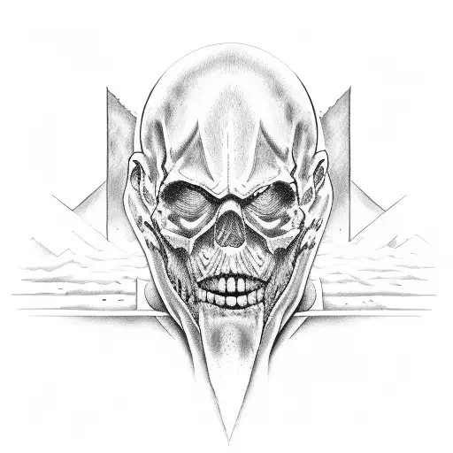 album yeezus logo tattoo design idea