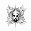  Yeezus albumcover  tattoo design idea