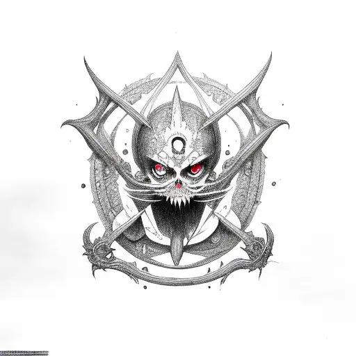 soul eater tattoo design idea