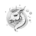 centaur tattoo design idea