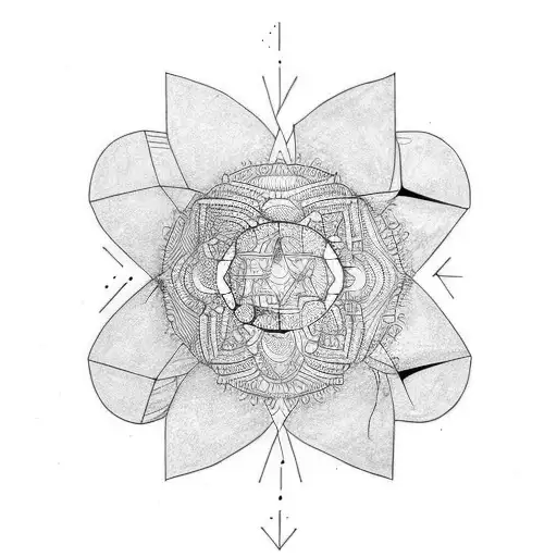 Bleeding Love tattoo design idea
