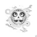 ojo de sol tattoo design idea