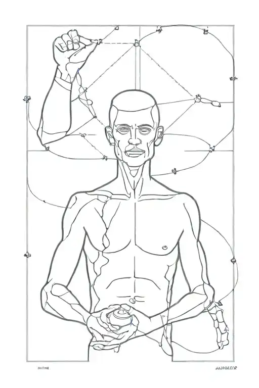 stoicism anatomy life health worker tattoo design idea