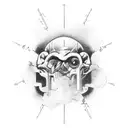 the mind is a harsh judge feelings can give wrong directions tattoo design idea