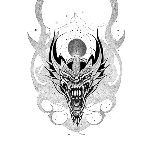 Rengoku tattoo design idea