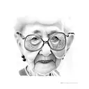grandma and grandpa  tattoo design idea