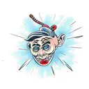 puppet master with strings cut tattoo design idea