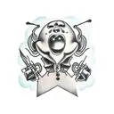 puppet master with strings cut tattoo design idea