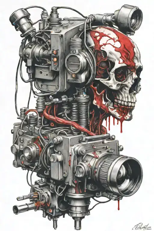 my bloody Valentine  tattoo design idea