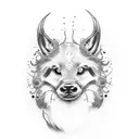 Create a dotwork tattoo inspired by the iconic scenes from John Wick tattoo design idea