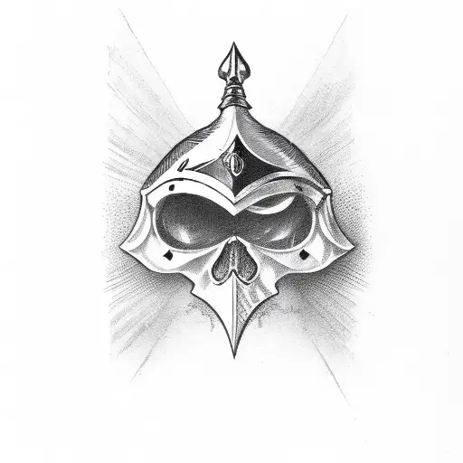 Ace of Spades tattoo design idea