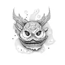 new england gothic nautical tattoo design idea