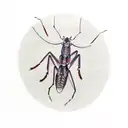 Praying mantis tattoo design idea