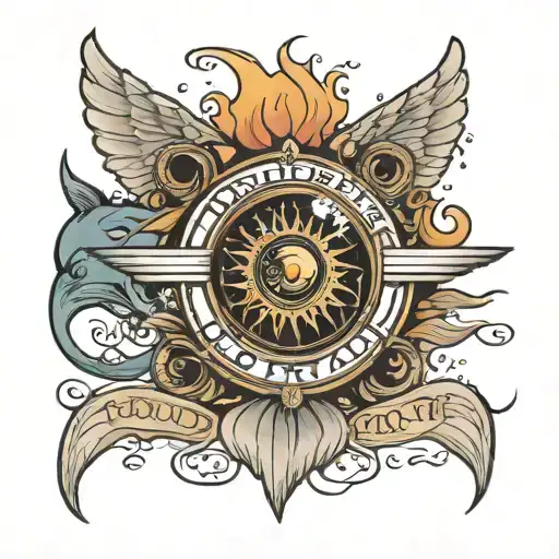 lost highway tattoo design idea