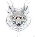 moon hecate tattoo design idea