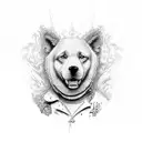 Kilo brick of cocaine tattoo design idea