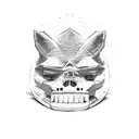Kilo brick of cocaine tattoo design idea