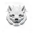 Kilo brick of cocaine tattoo design idea