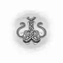 don't tread on me fafo tattoo design idea