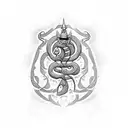 don't tread on me fafo tattoo design idea