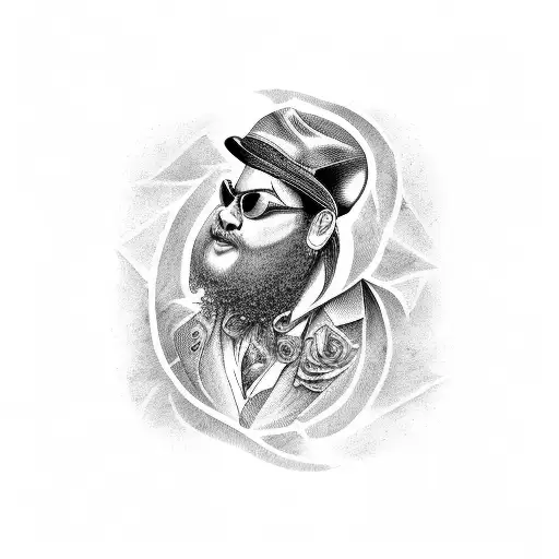 the fiend, bray wyatt tattoo design idea