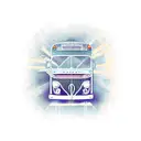 bus tattoo design idea