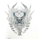 Predator tattoo design idea