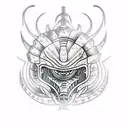 Predator tattoo design idea