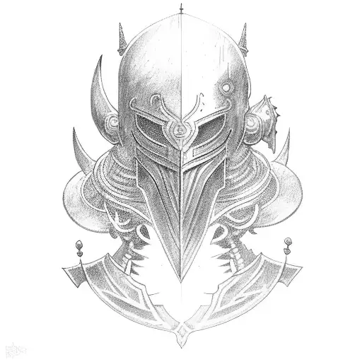 ornstein dark souls tattoo design idea