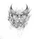 Aikido aesthetic  tattoo design idea