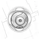 8 Ball tattoo design idea