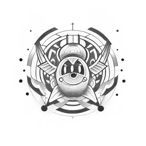 Kirby tattoo design idea