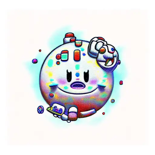 Kirby tattoo design idea