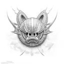 Kirby tattoo design idea