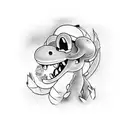 Yoshi tattoo design idea