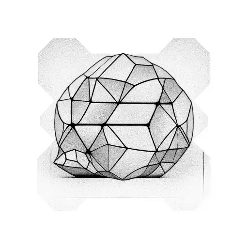 Binary code forming a laptop shape tattoo design idea