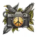 Give Peace a Chance tattoo design idea