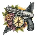 Give Peace a Chance tattoo design idea