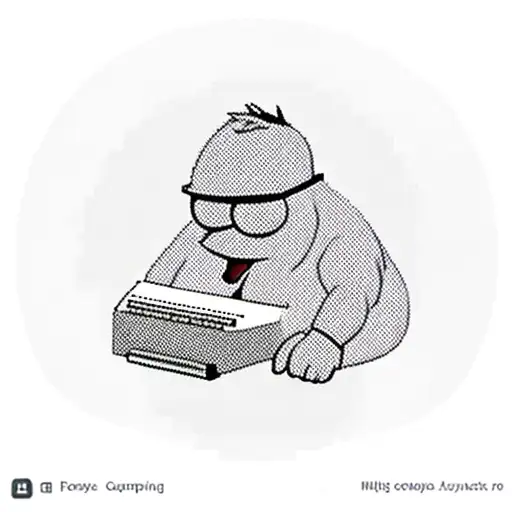 peter griffin typing code at the computer tattoo design idea