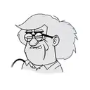 peter griffin typing code at the computer tattoo design idea