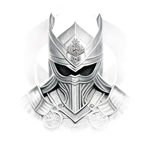 Maltese knight tattoo design idea