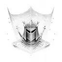 Maltese knight tattoo design idea