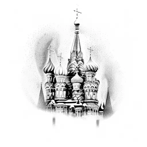 Cathedral of St. Basil the Blessed tattoo design idea