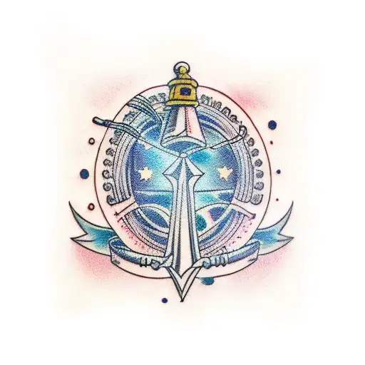 magic tattoo design idea