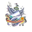 magic tattoo design idea