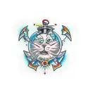 magic tattoo design idea