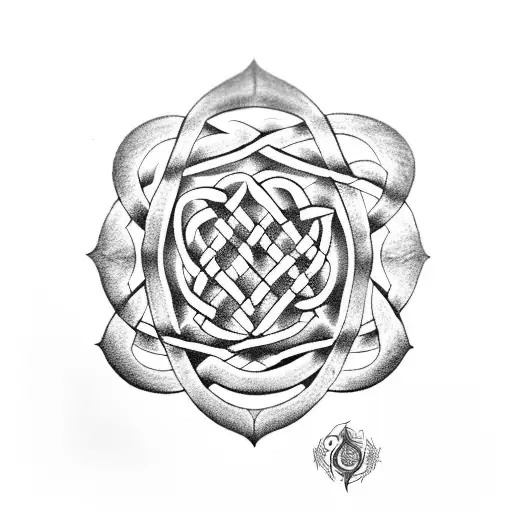 Celtic Knot, perseverance tattoo design idea