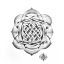 Celtic Knot, perseverance tattoo design idea